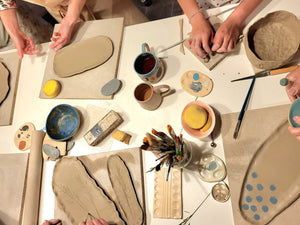 MAJ in JUNIJ - tečaji in delavnice oblikovanja keramike