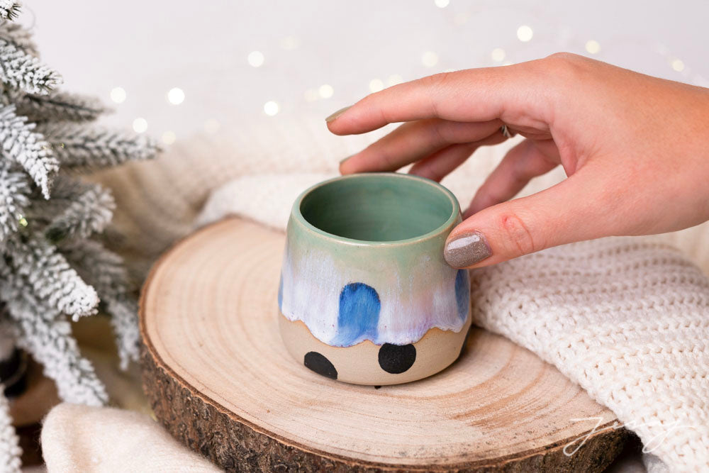 Skodelica L - Aurora Dots