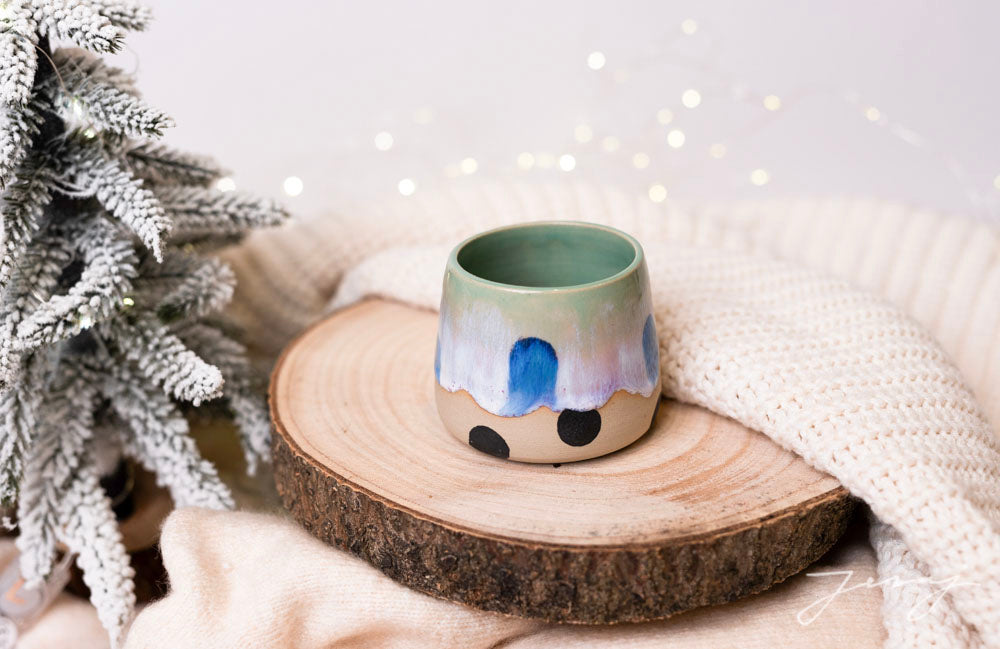 Skodelica L - Aurora Dots