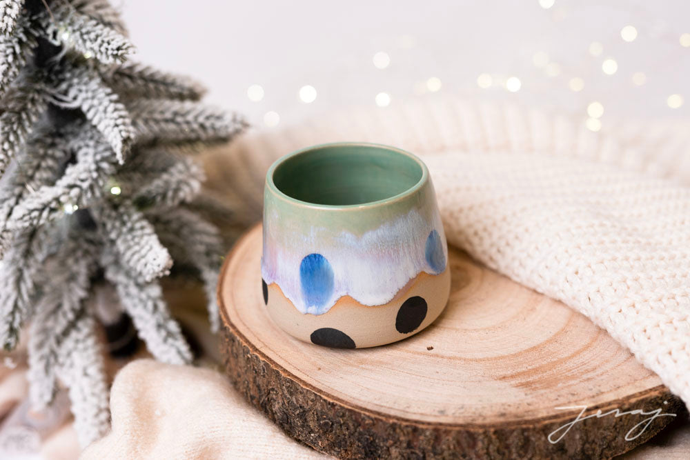 Skodelica L - Aurora Dots