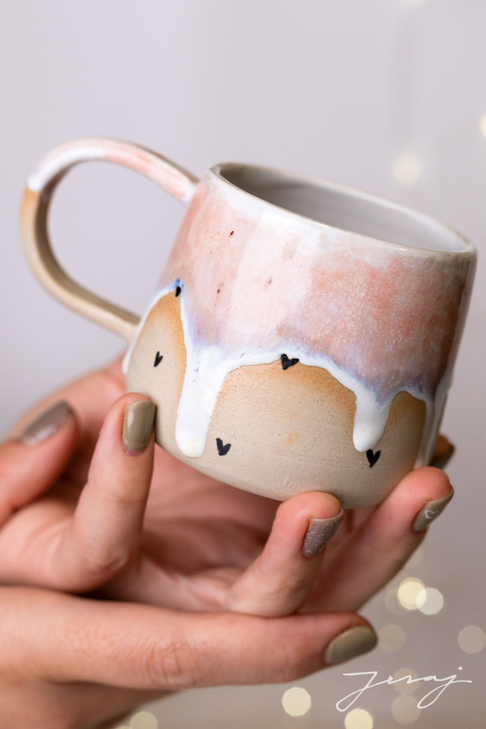 Skodelica L - Candy Cane